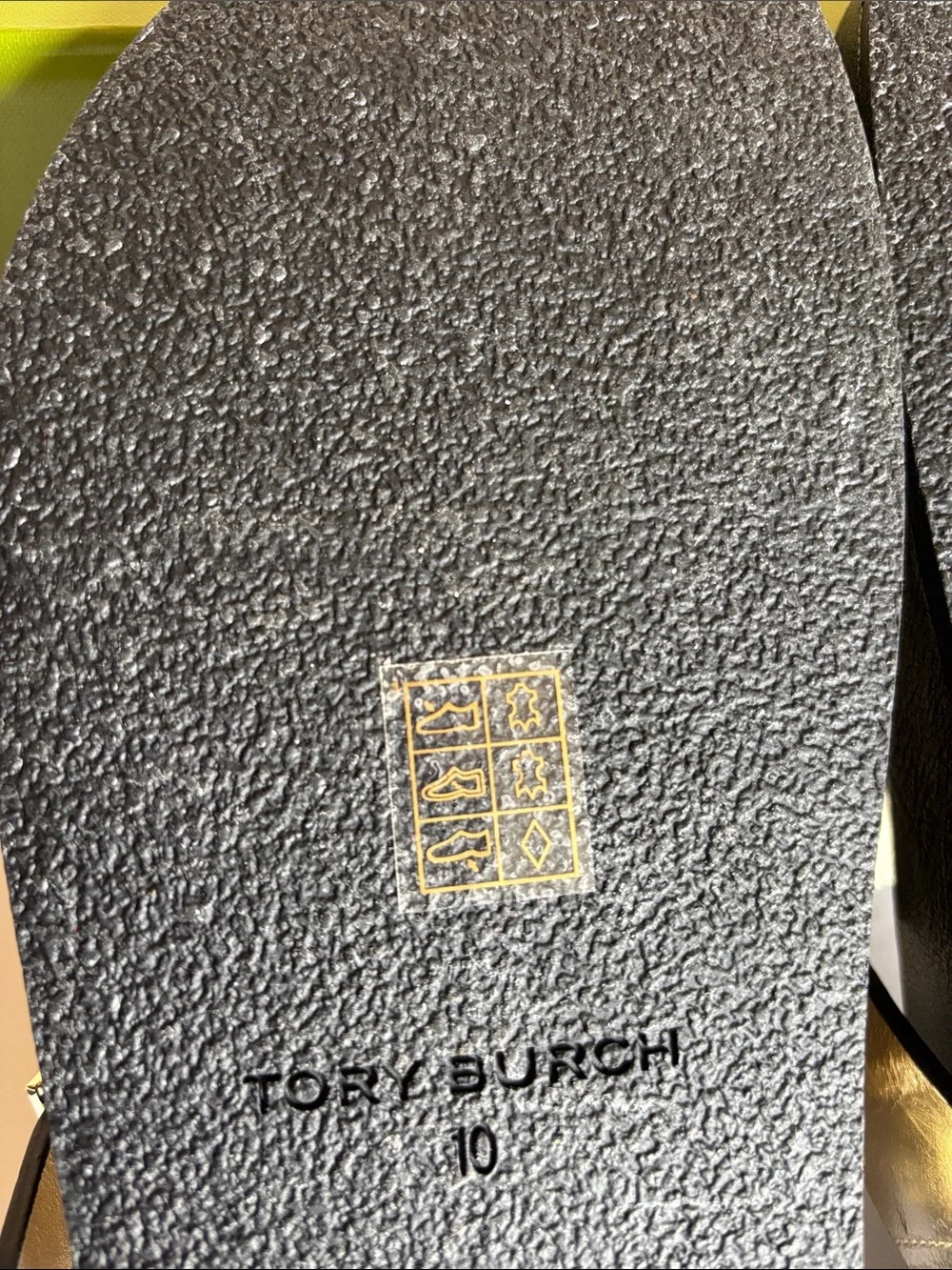 Tory Burch Mellow Thong Sandals In Black